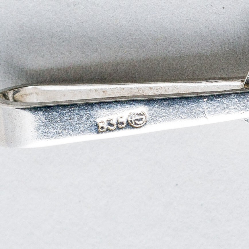 Anhänger 835 Silber Grün 4,2 cm 10,51 g6