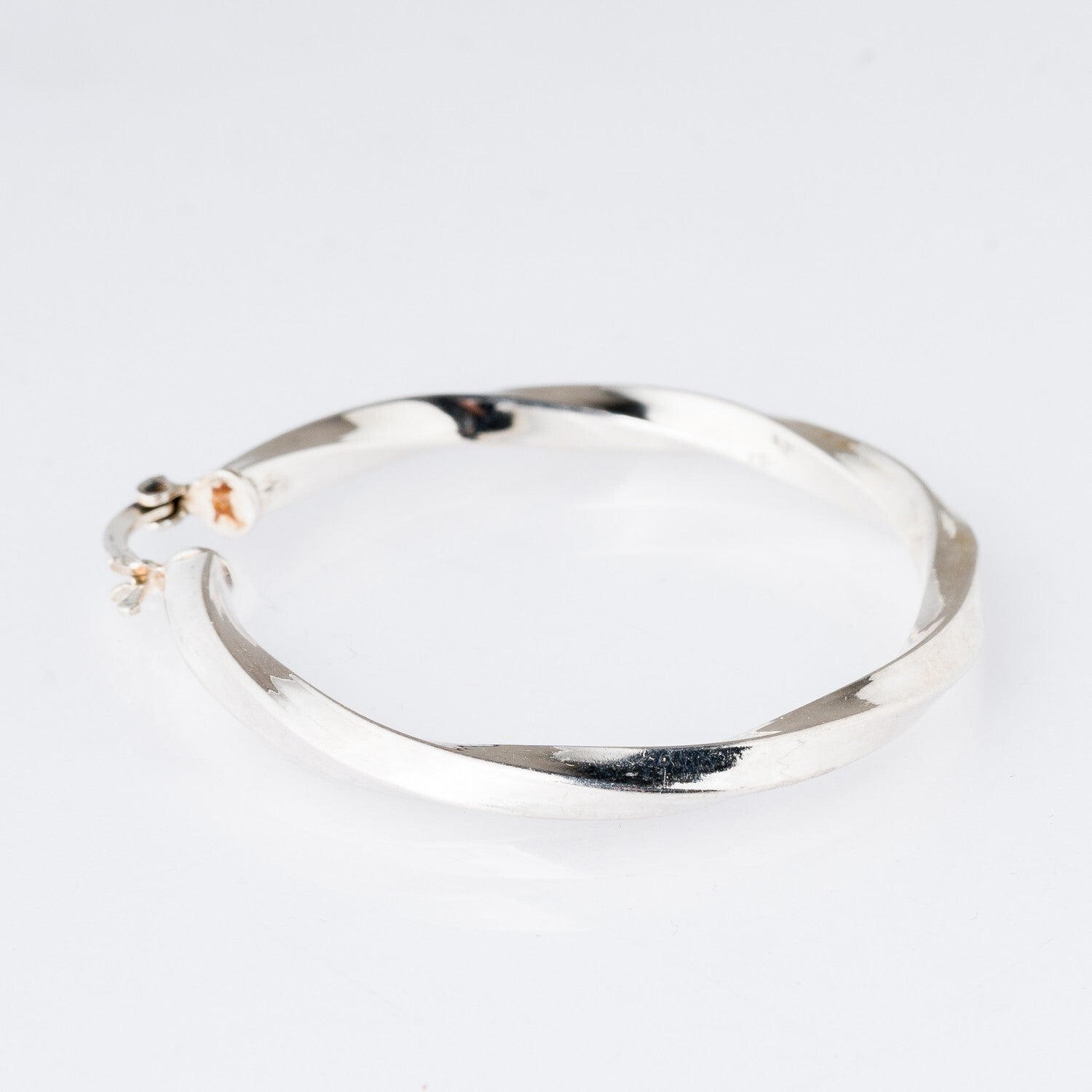 Einzelner Ohrring Creole Silber 5,11 g3