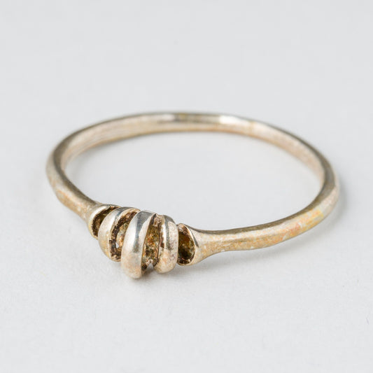 Silberring 835er Silber 1,25 g Größe 56 (17,8 mm Ø)0