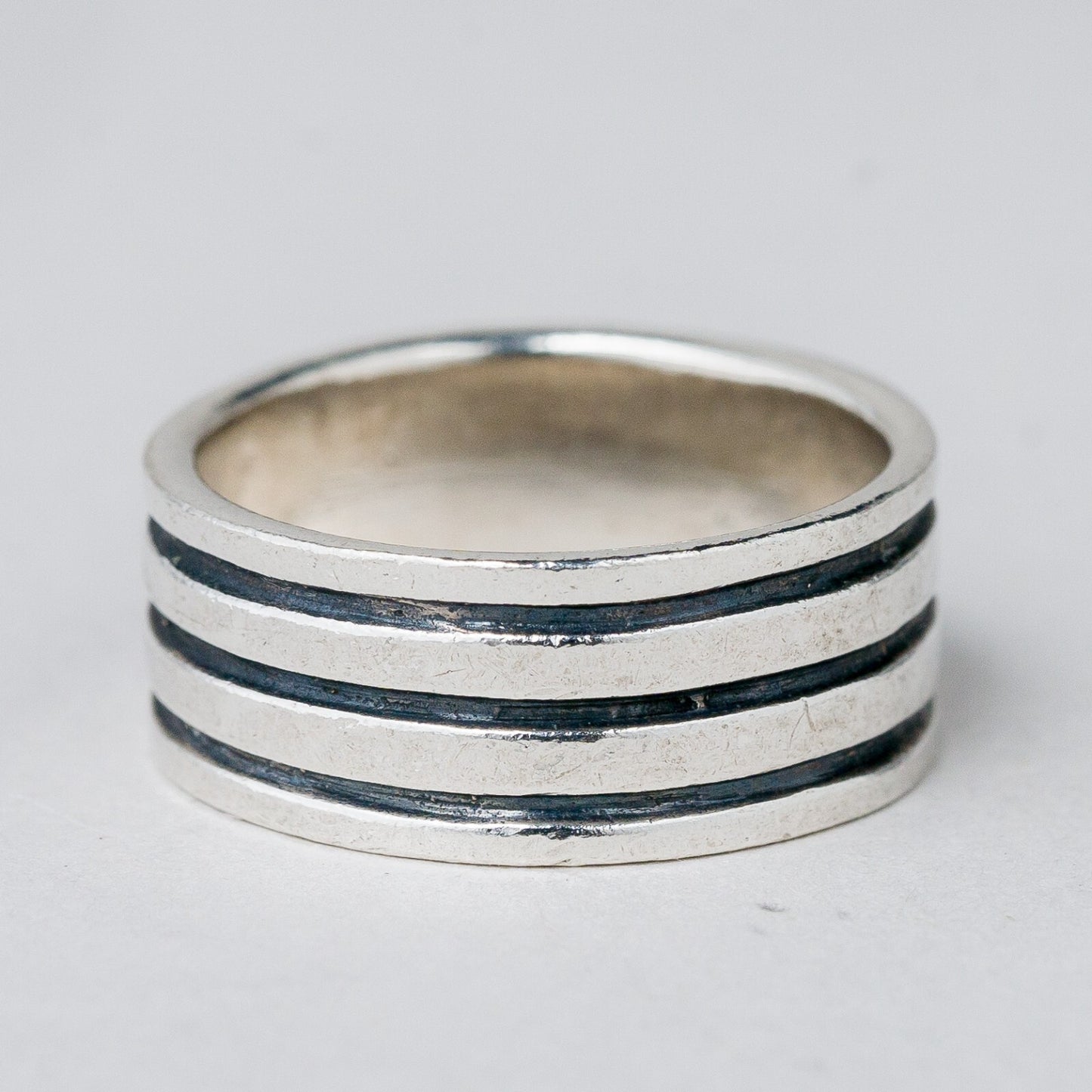 Silber Ring 925 Größe 53 (16,8 mm Ø) 5,32 g5