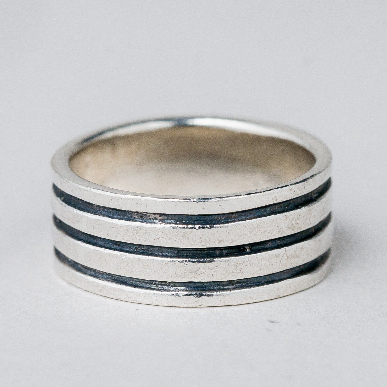 Silber Ring 925 Größe 53 (16,8 mm Ø) 5,32 g5