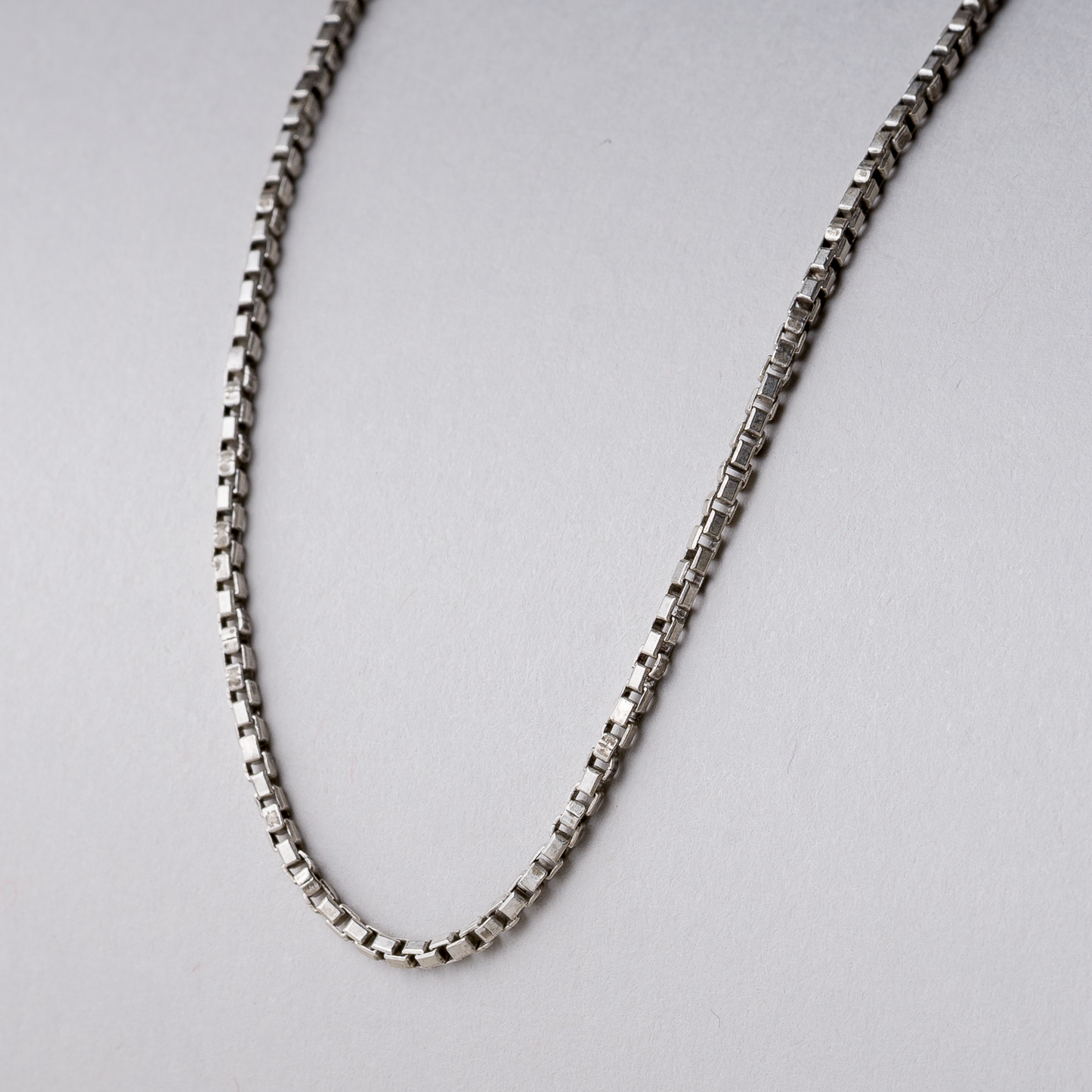 Halskette 1 mm 835er Silber 4,96 g 52 cm0