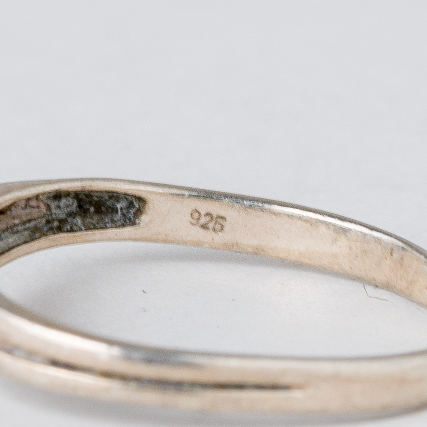 Ring 925er Silber 1,08 g Größe 55 (17,5 mm Ø)3