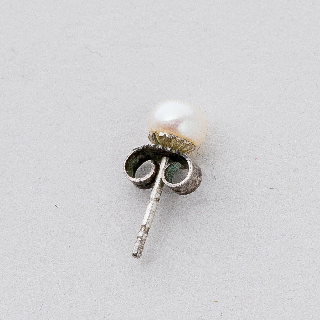 Ohrringe Ohrstecker Silber Perlen 0,83 g5