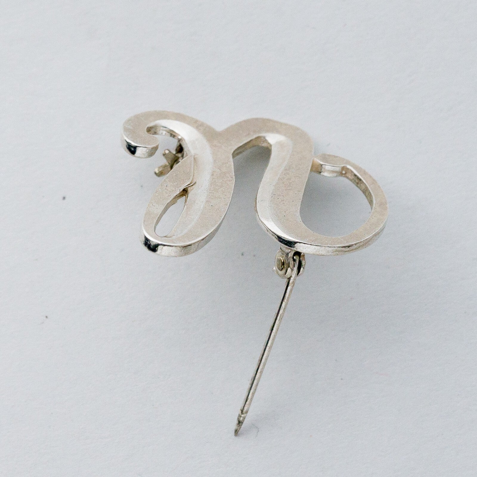 Silber Brosche Spange 925 "U" 5,11 g5