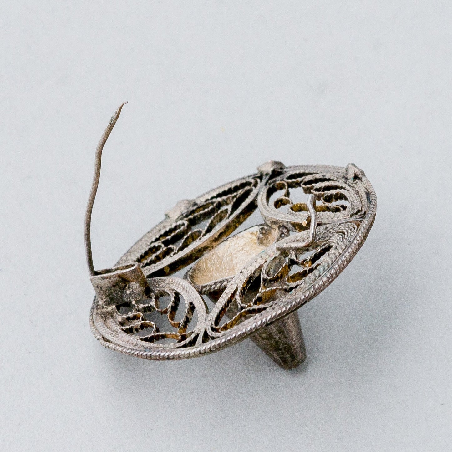 Silber Brosche Spange Sombrero 4,79 g5