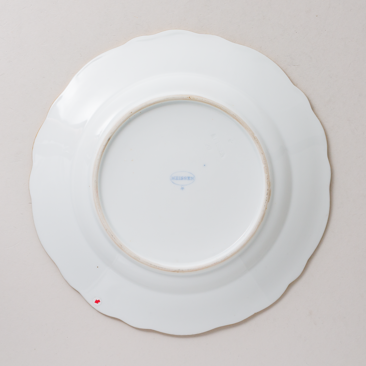 Teichert 3 x Teller 21 cm Indisch Purpur Reich4