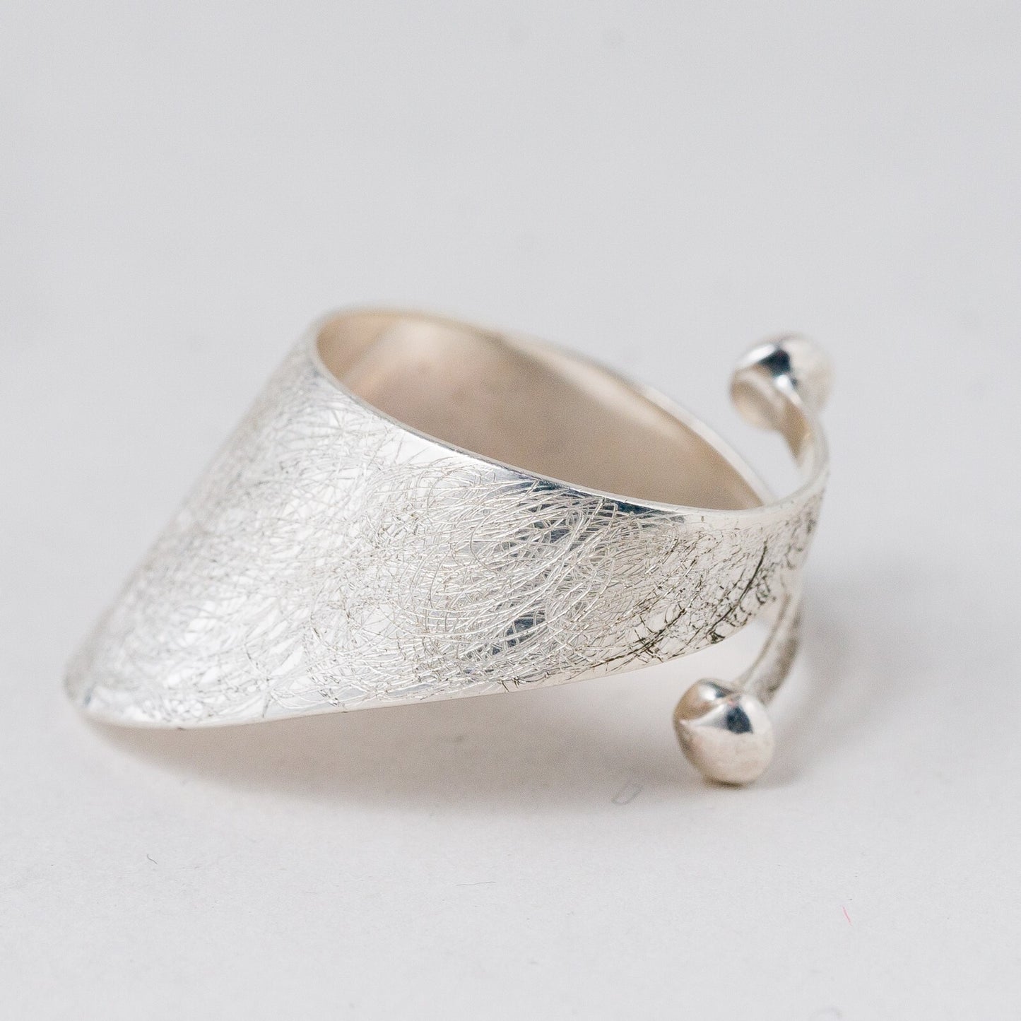 2 x Ring 925 Silber Größe flexibel 9,79 g9