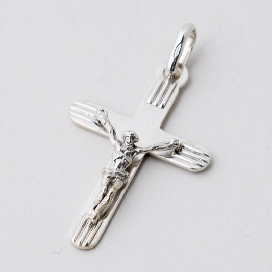 Silber Anhänger Kettenanhänger 925 Kruzifix 4 cm 2,83 g0