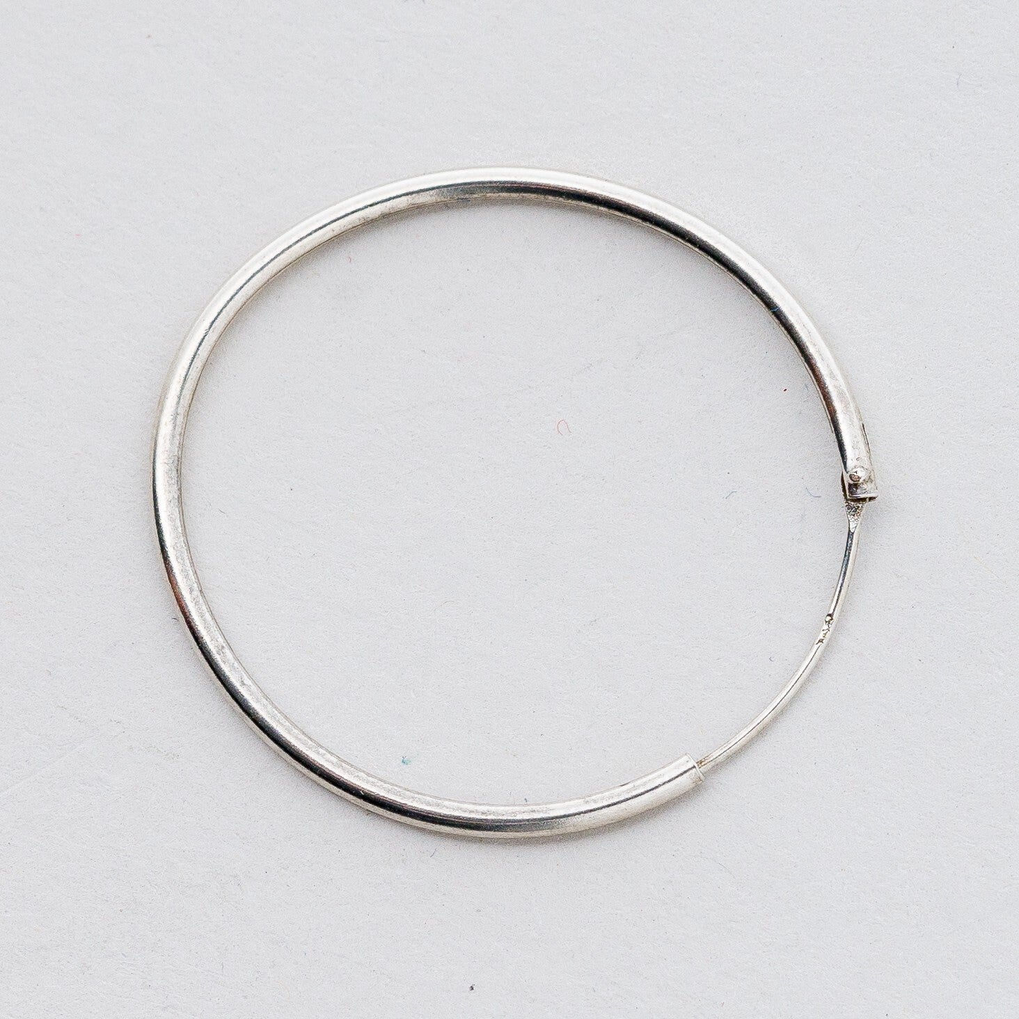 Einzelner Ohrring Creole Silber 0,81 g1