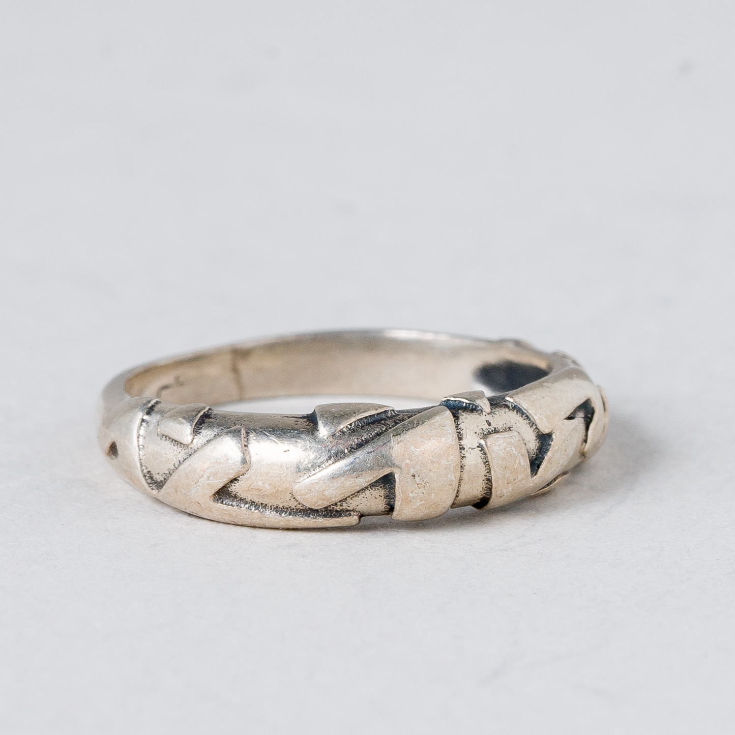 Ring Silber 2,24 g Größe 49 (15,6 mm Ø)1