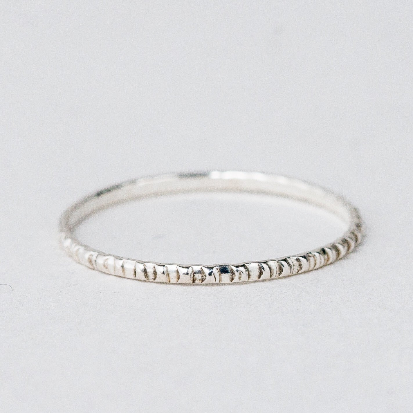 Silber Ring 925 Größe 50 (15,9 mm Ø) 0,36 g3