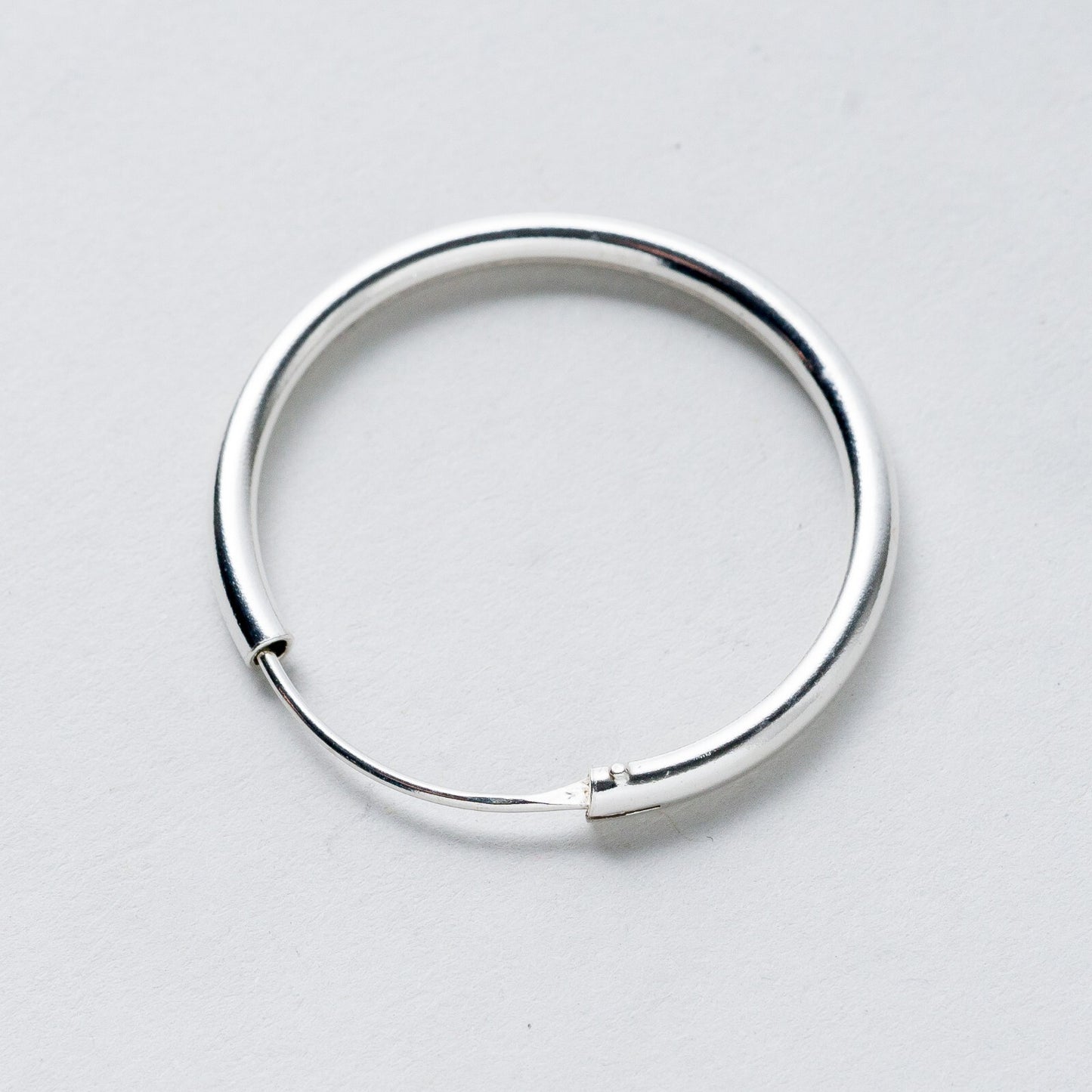 Einzelner Ohrring Creole Silber 925 1,78 g2