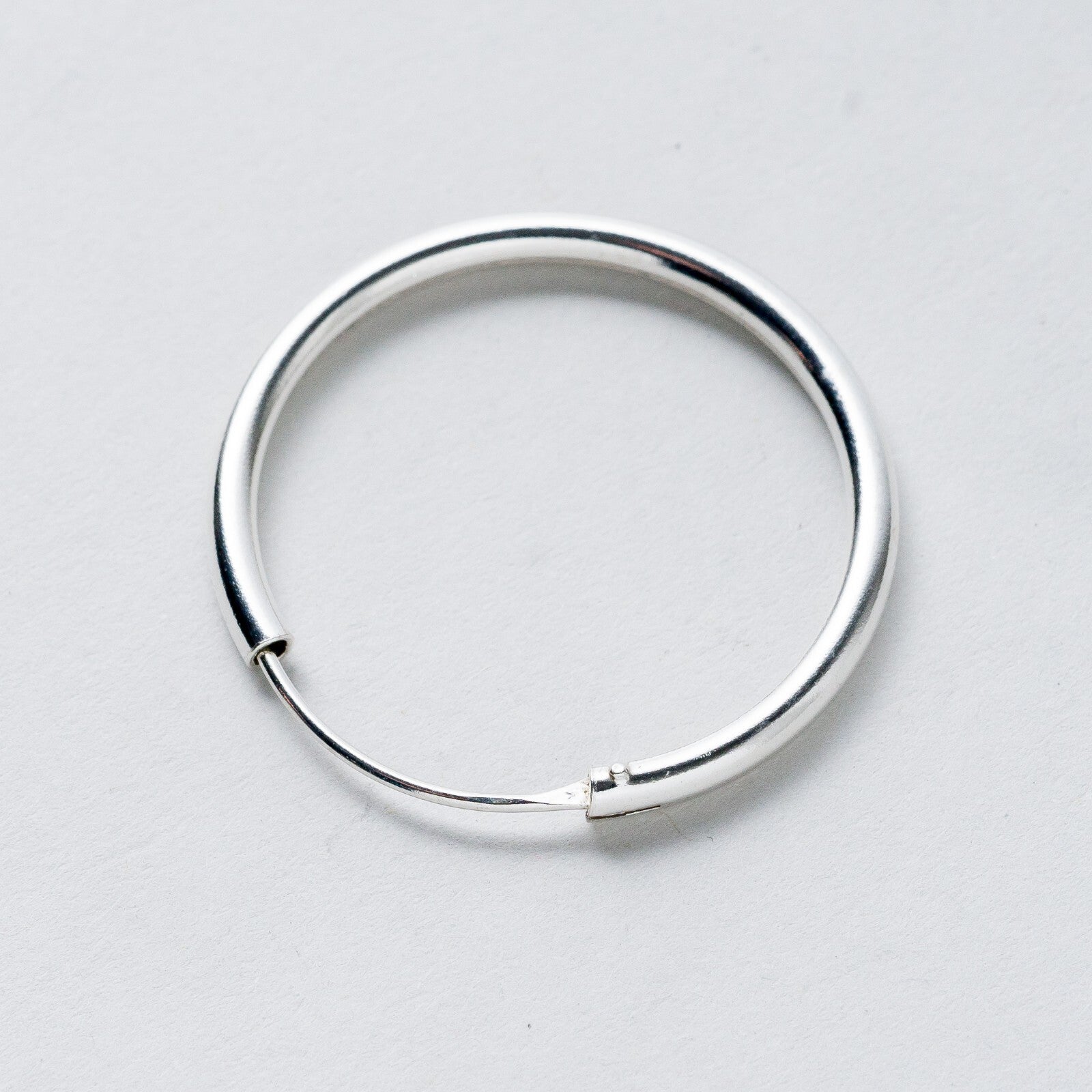 Einzelner Ohrring Creole Silber 925 1,78 g2