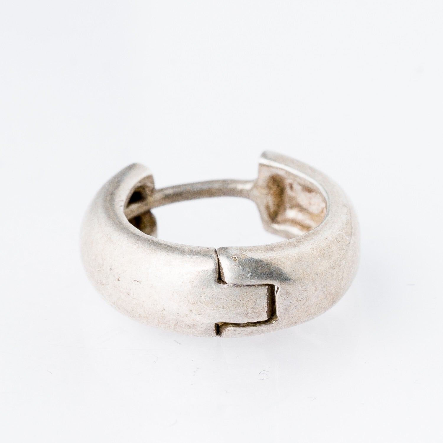 Einzelner Ohrring Huggie 925er Silber 3,7 g5