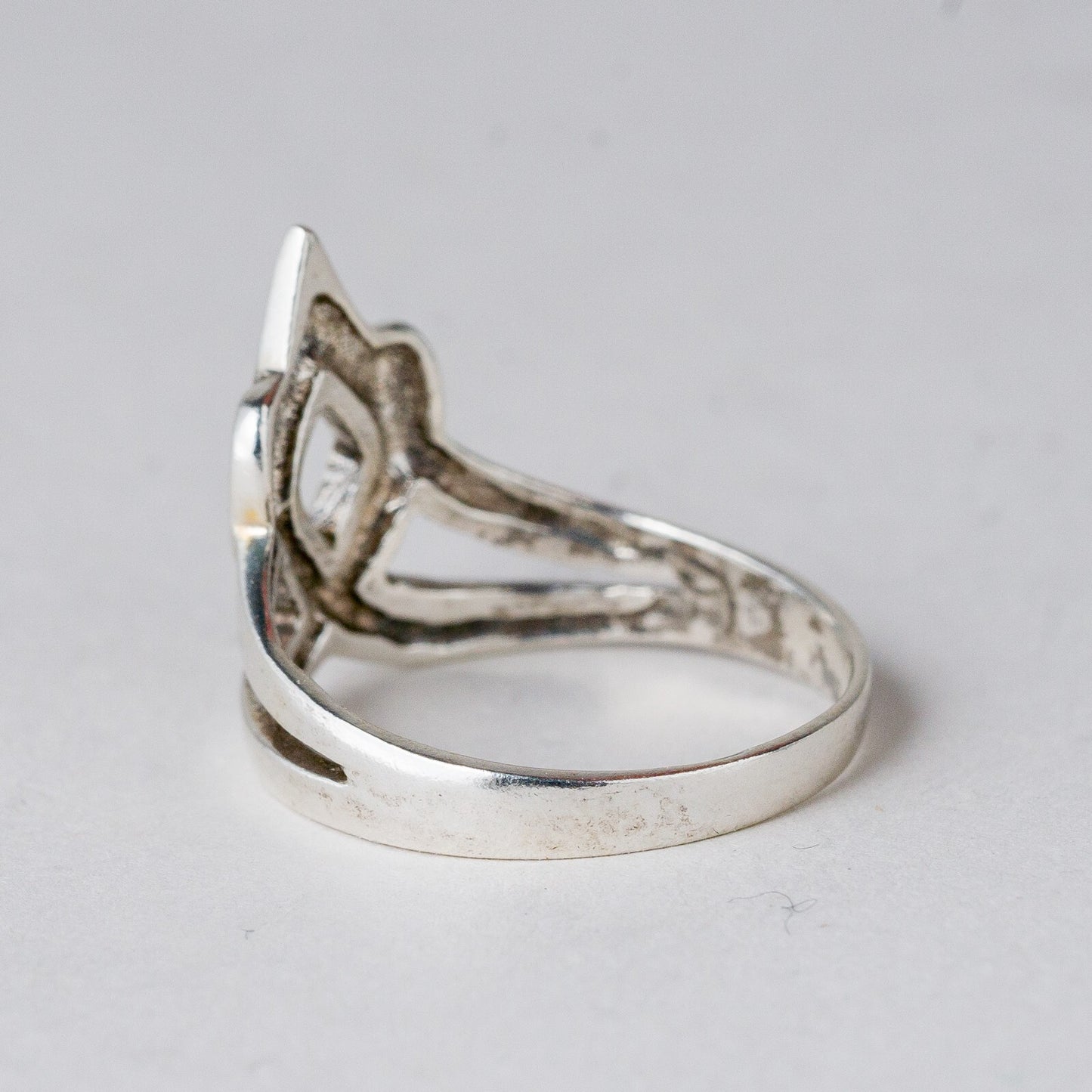 Silber Ring 925 Größe 53 (16,8 mm Ø) 2,43 g2