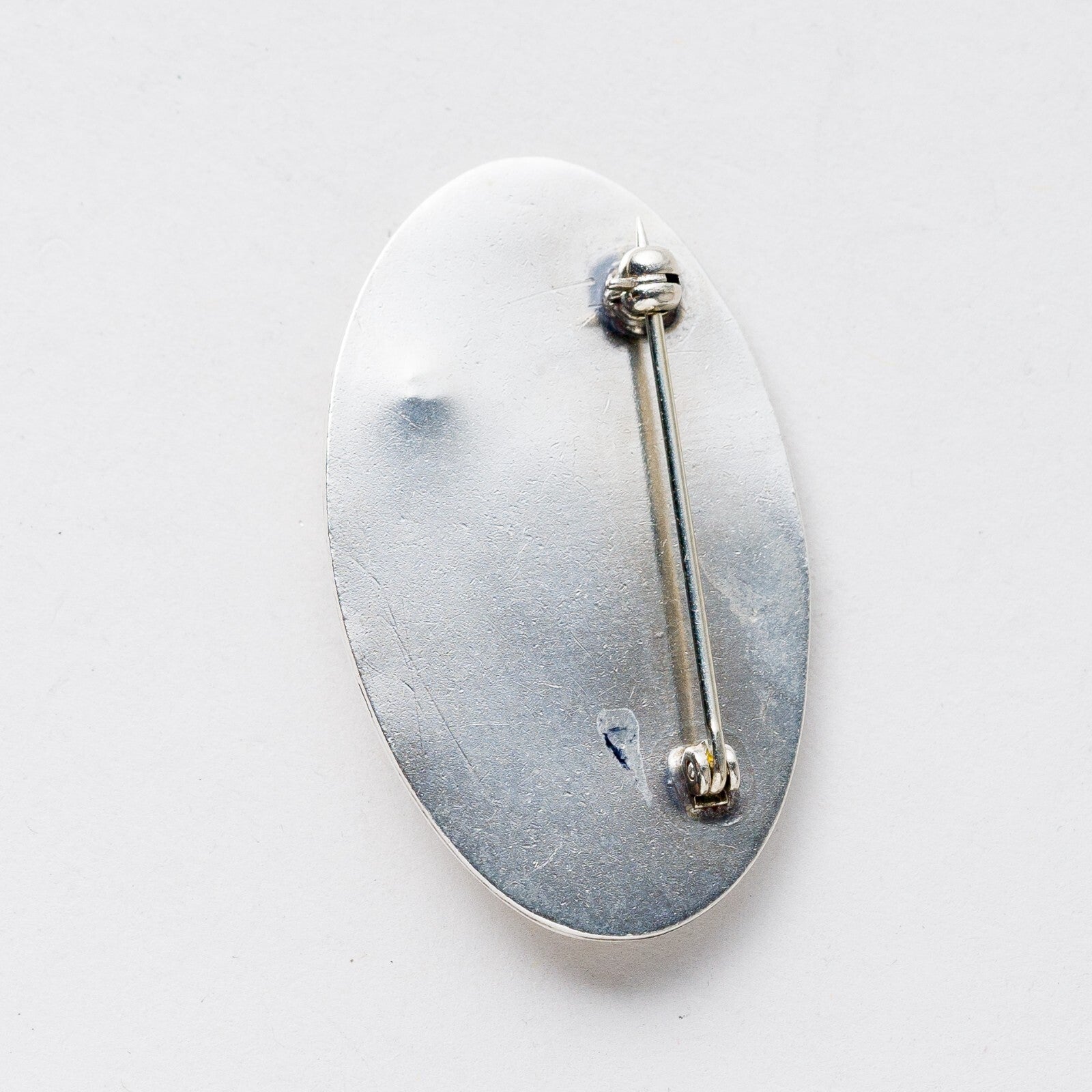Brosche Silber Türkis 4,3 cm 8,62 g3