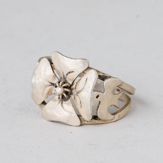 Ring Silber 3,89 g Größe 55 (17,5 mm Ø)0