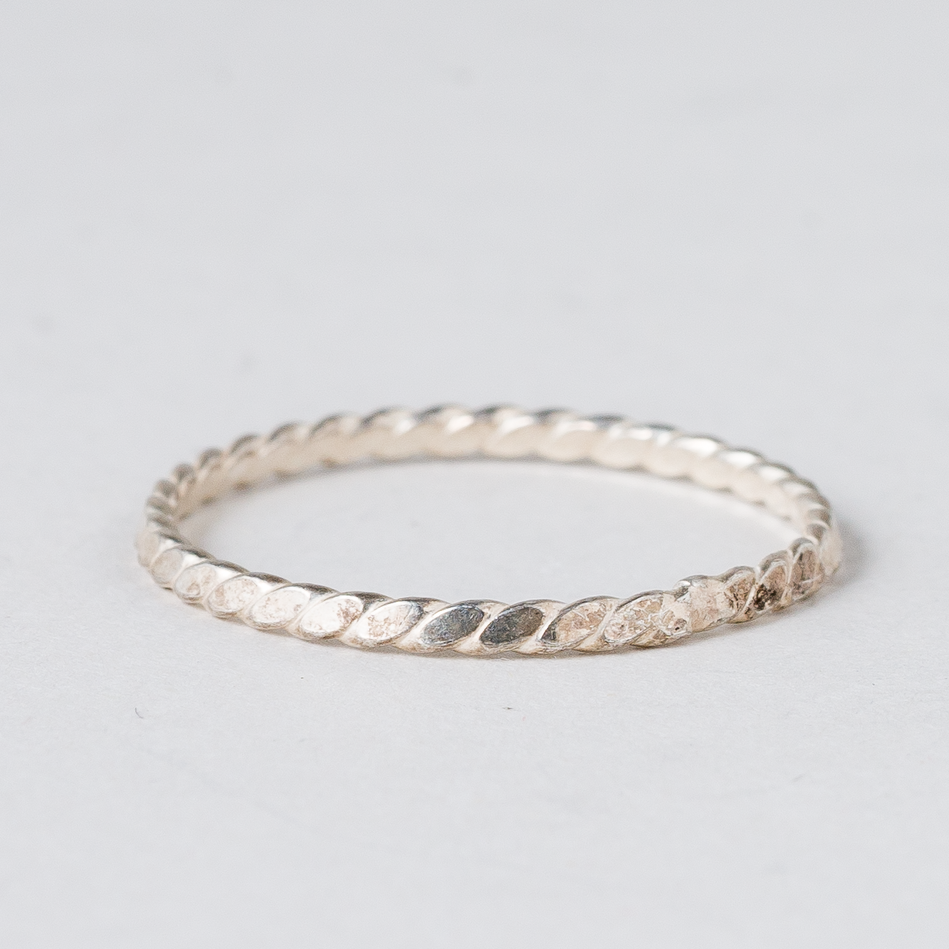Ring 835er Silber 0,54 g Größe 52 (16,5 mm Ø)2
