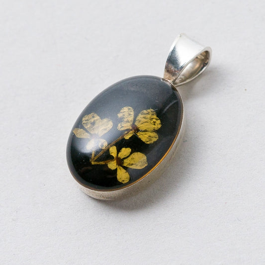 Anhänger Silber Blumen 2,2 cm 1,76 g0