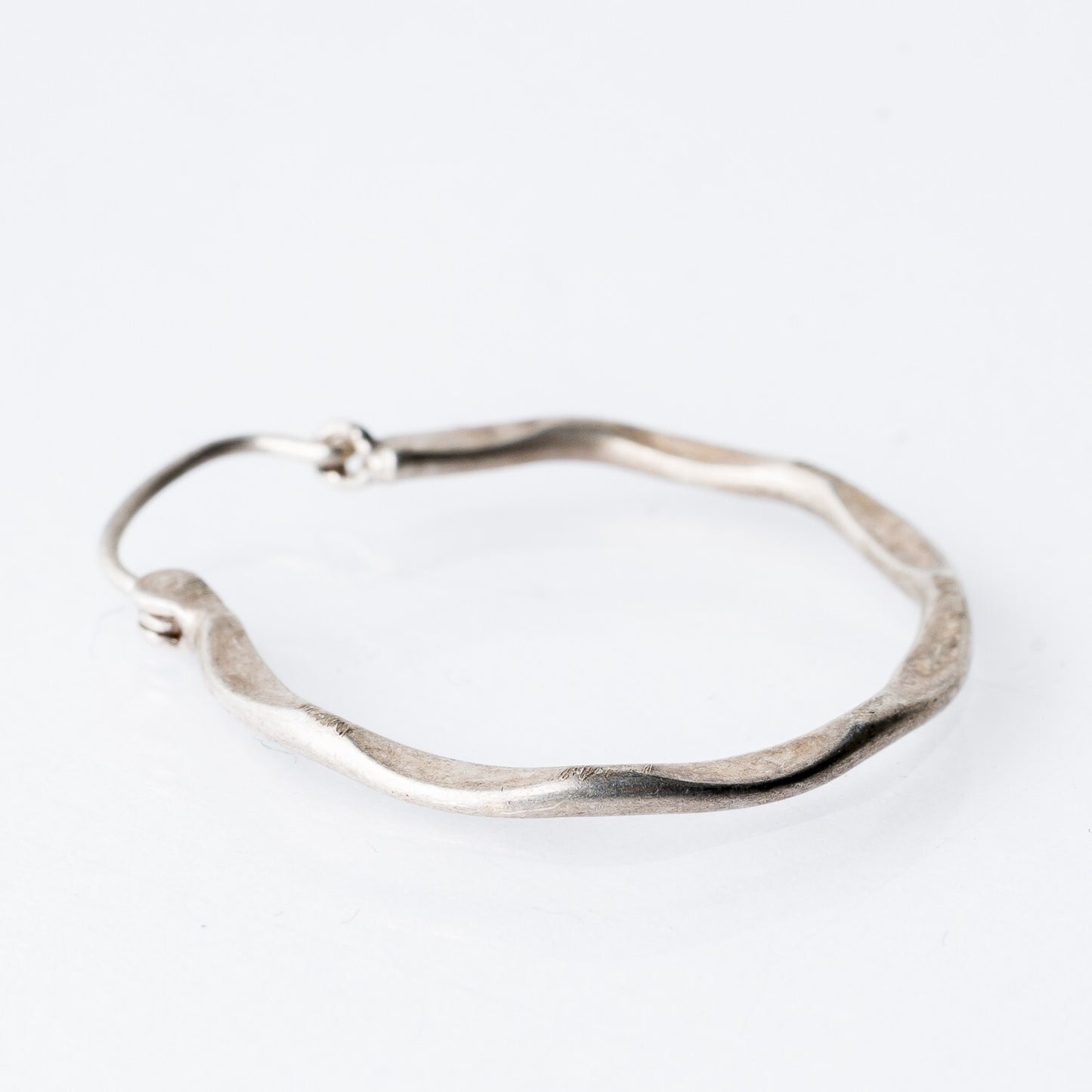 Einzelner Ohrring Creole 925er Silber 1,13 g0