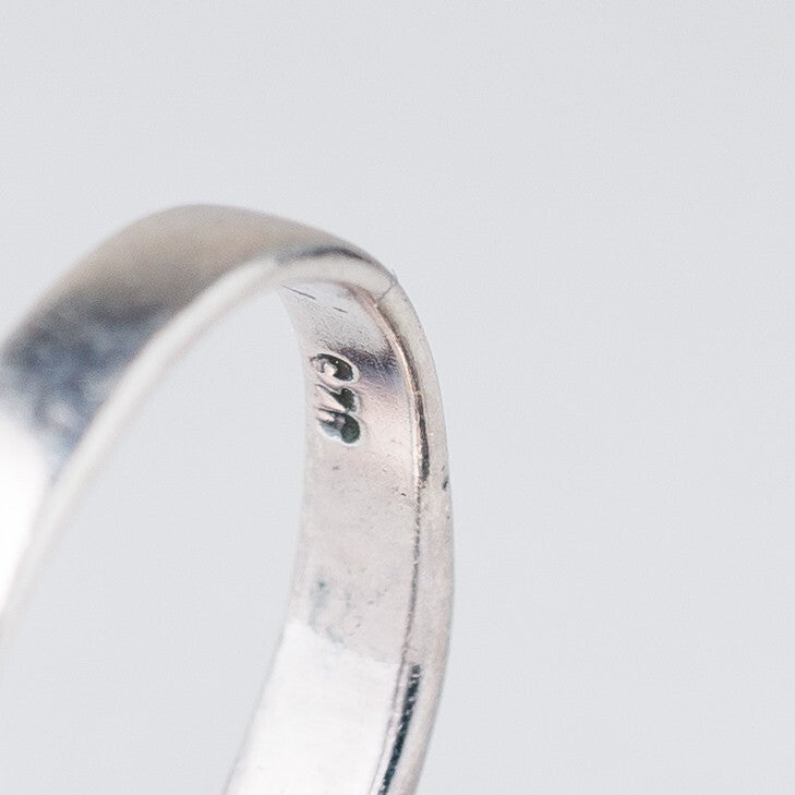 Ring Bernstein 7,37 g 925er Silber Größe 53 (16,8 mm Ø)5