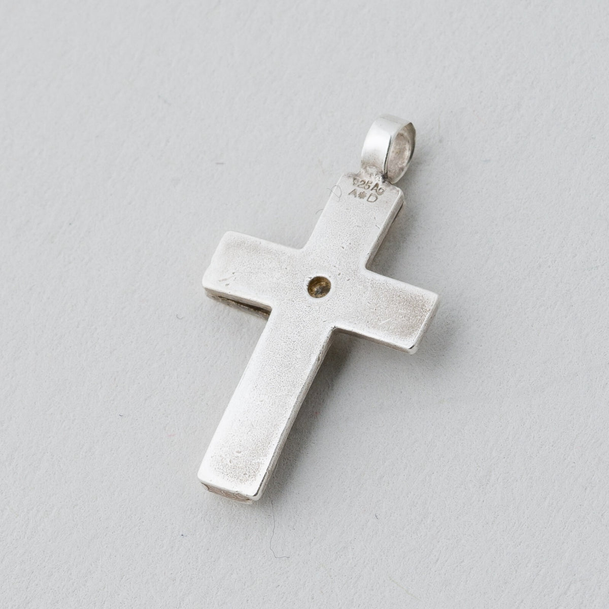 Anhänger Kreuz mit Stein 925er Silber 1,29 g1