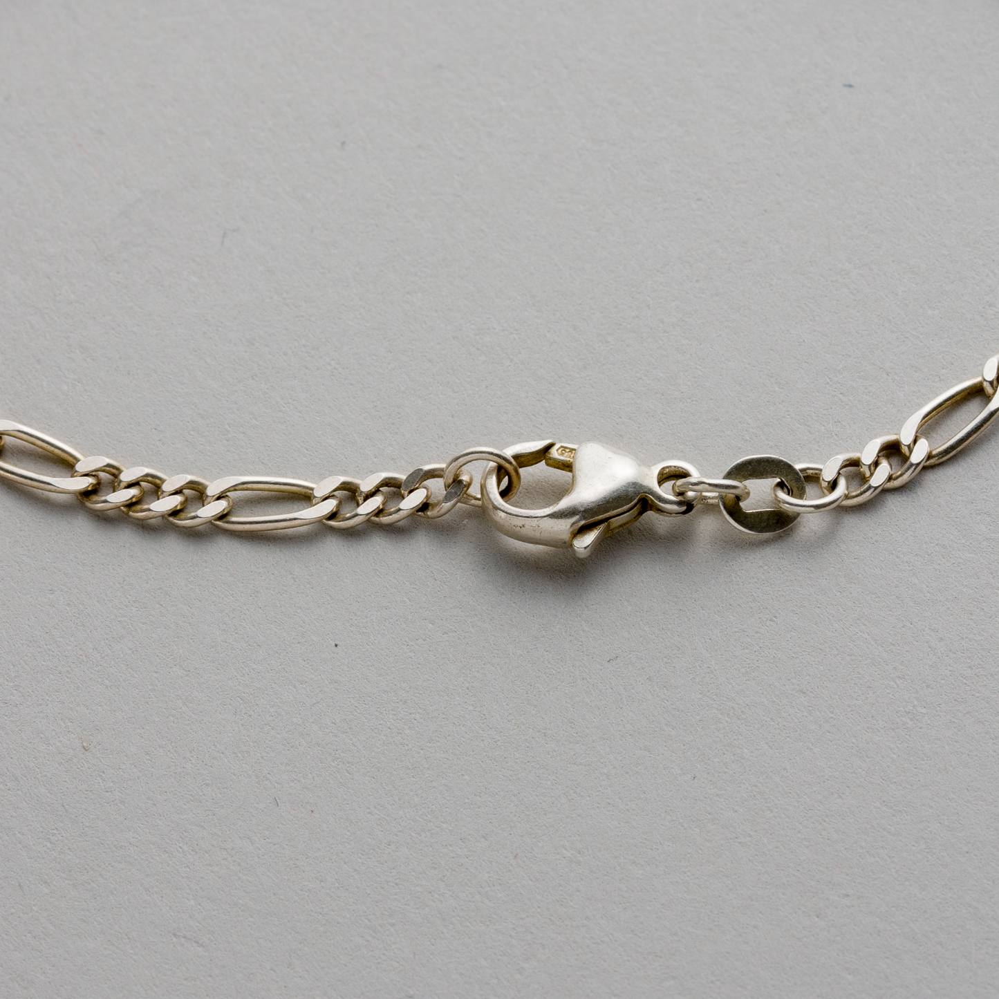 Silberkette Silber 4g Figarokette 18,8 cm x 0,4 cm1