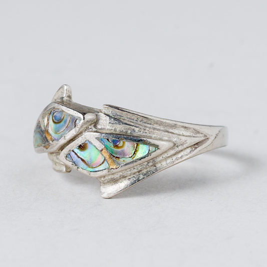 Ring Opal Silber 2,84 g Größe 55 (17,5 mm Ø)0