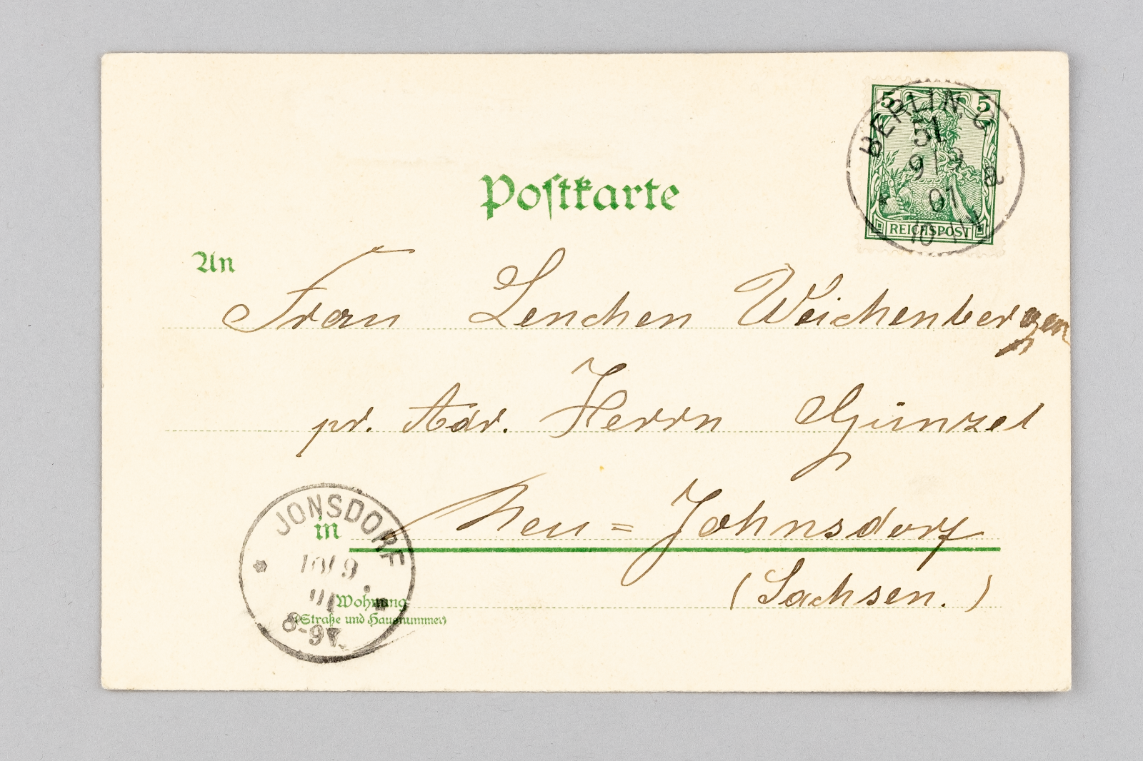 Ansichtskarte Gruss aus Berlin National-Denkmal / Wilhelm 19011
