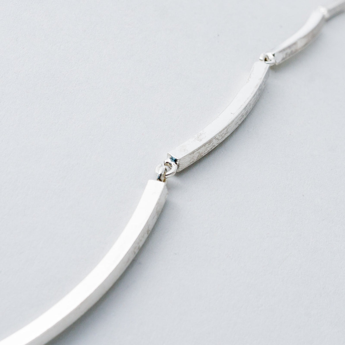 Silber Silberkette Halskette 39 cm 925 Viereckige Glieder 23,23 g2