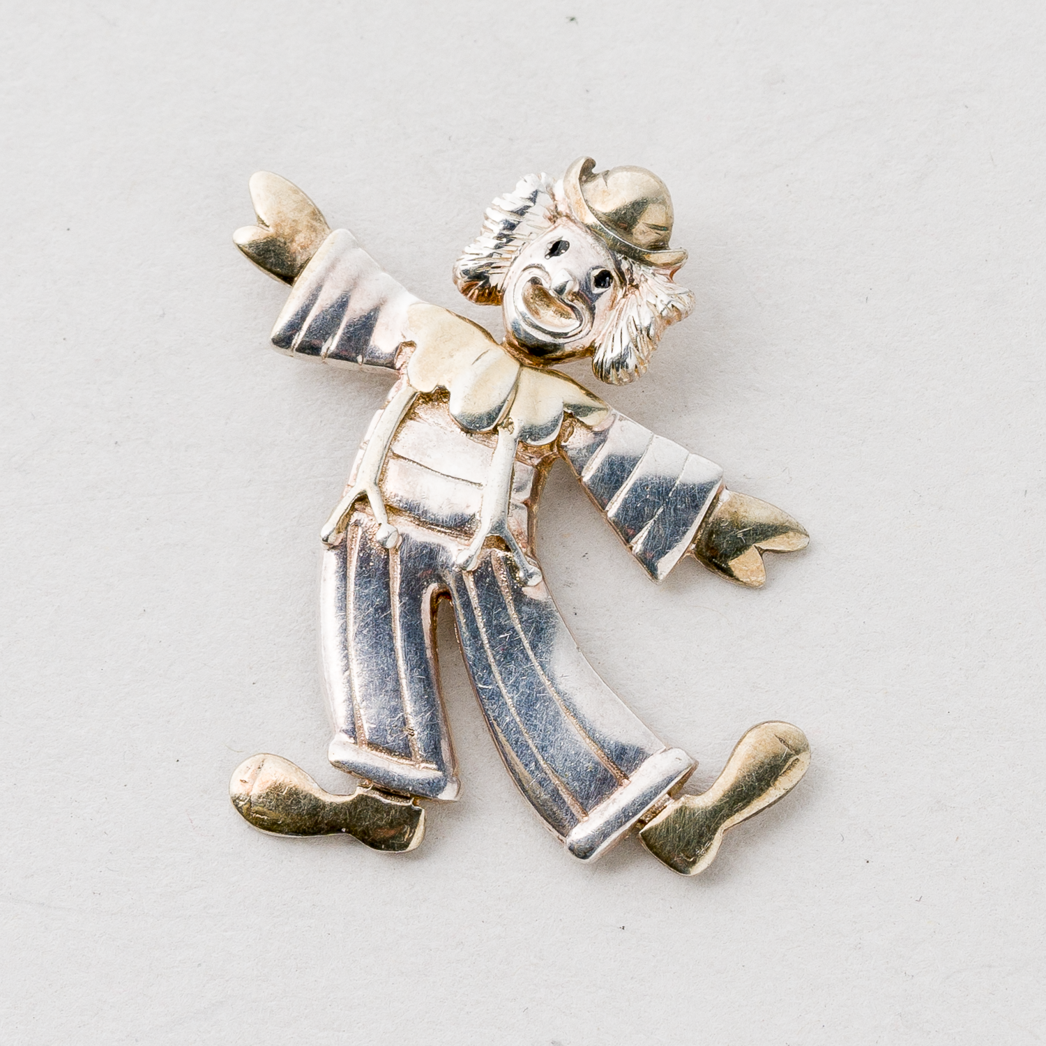 CNC: Anhänger Clown Silber 4,05 g 3 cm0