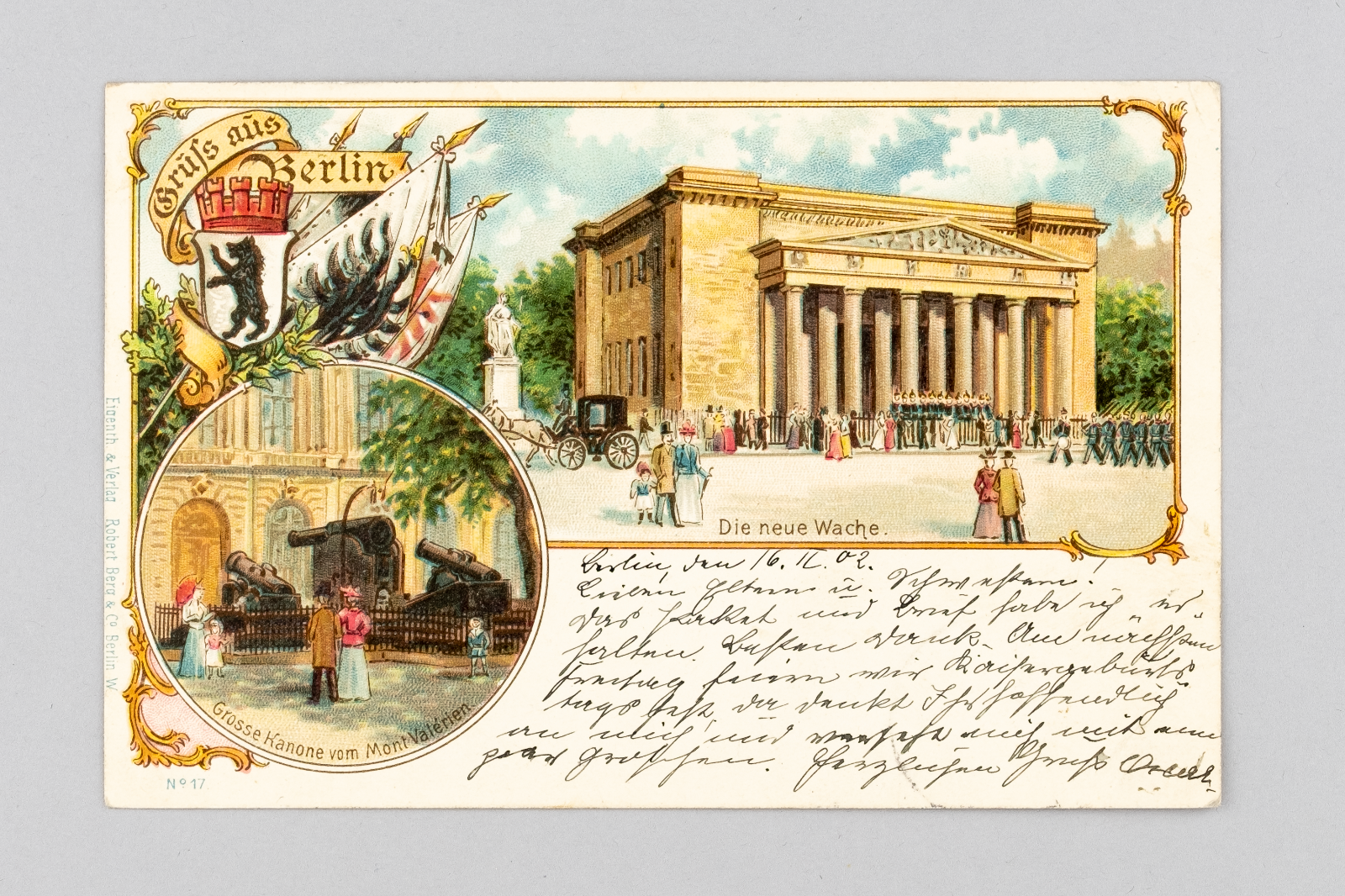 Ansichtskarte Gruss aus Berlin Neue Wache 19020
