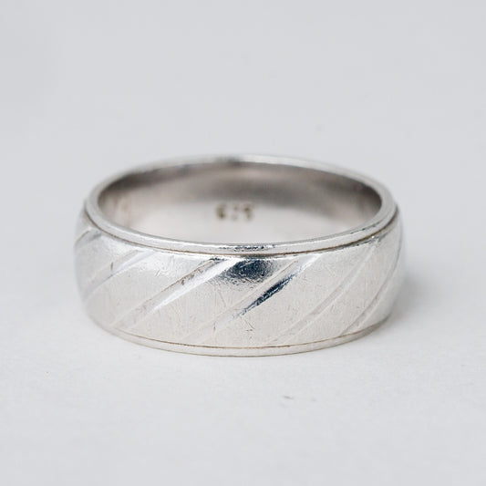 Silber Ring 925 Größe 61 (19,4 mm Ø) 7,83 g0