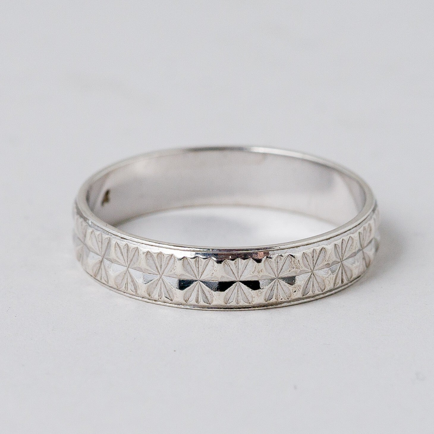 Silber Ring 925 Größe 64 (20,3 mm Ø) 2,93 g4