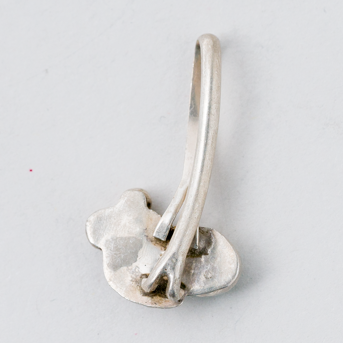 Anhänger Grüner Stein Silber 2,68 g 2,5 cm1