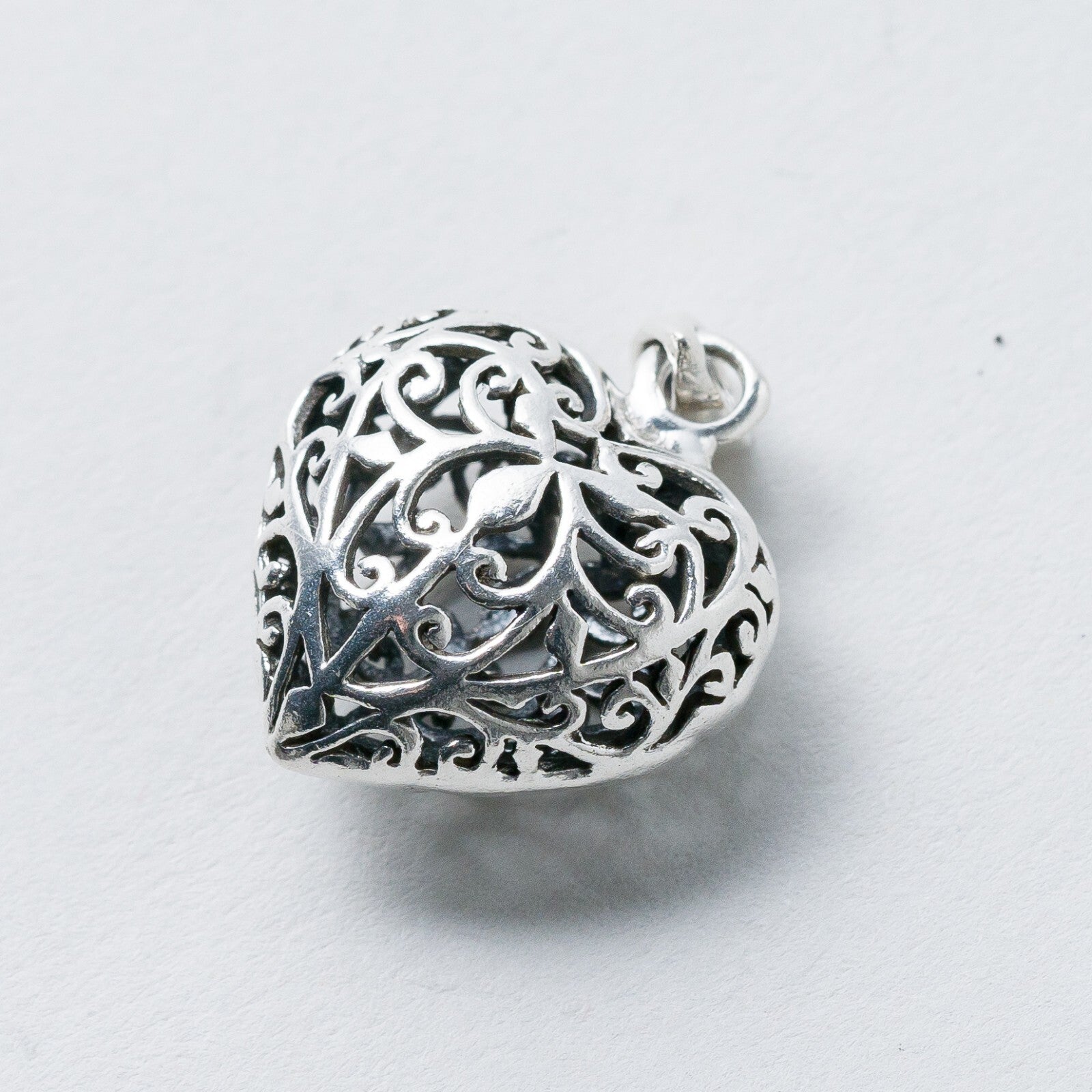 Anhänger Silber Herz 2,6 cm 3,15 g3