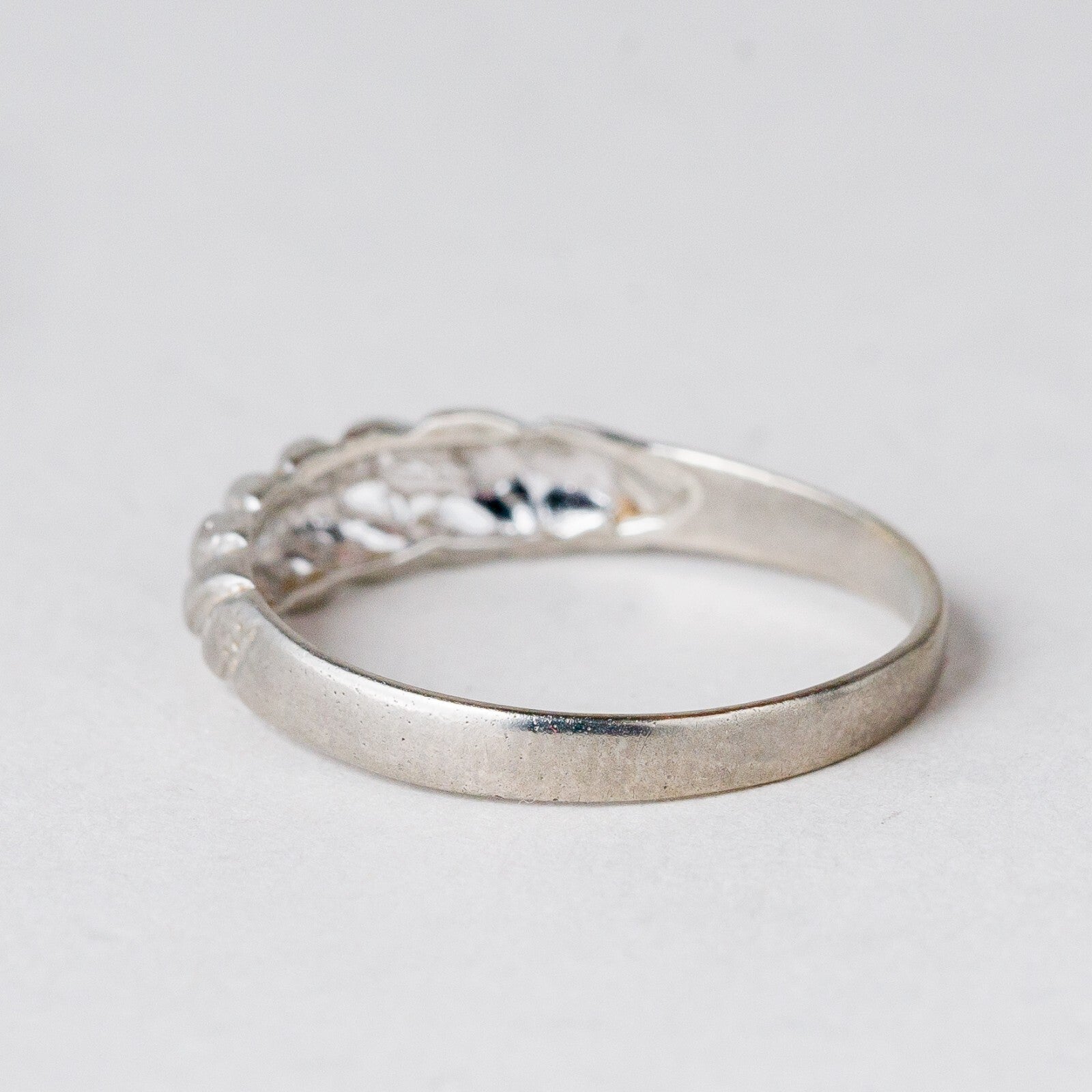 Silber Ring 925 Größe 58 (18,4 mm Ø) 1,51 g2