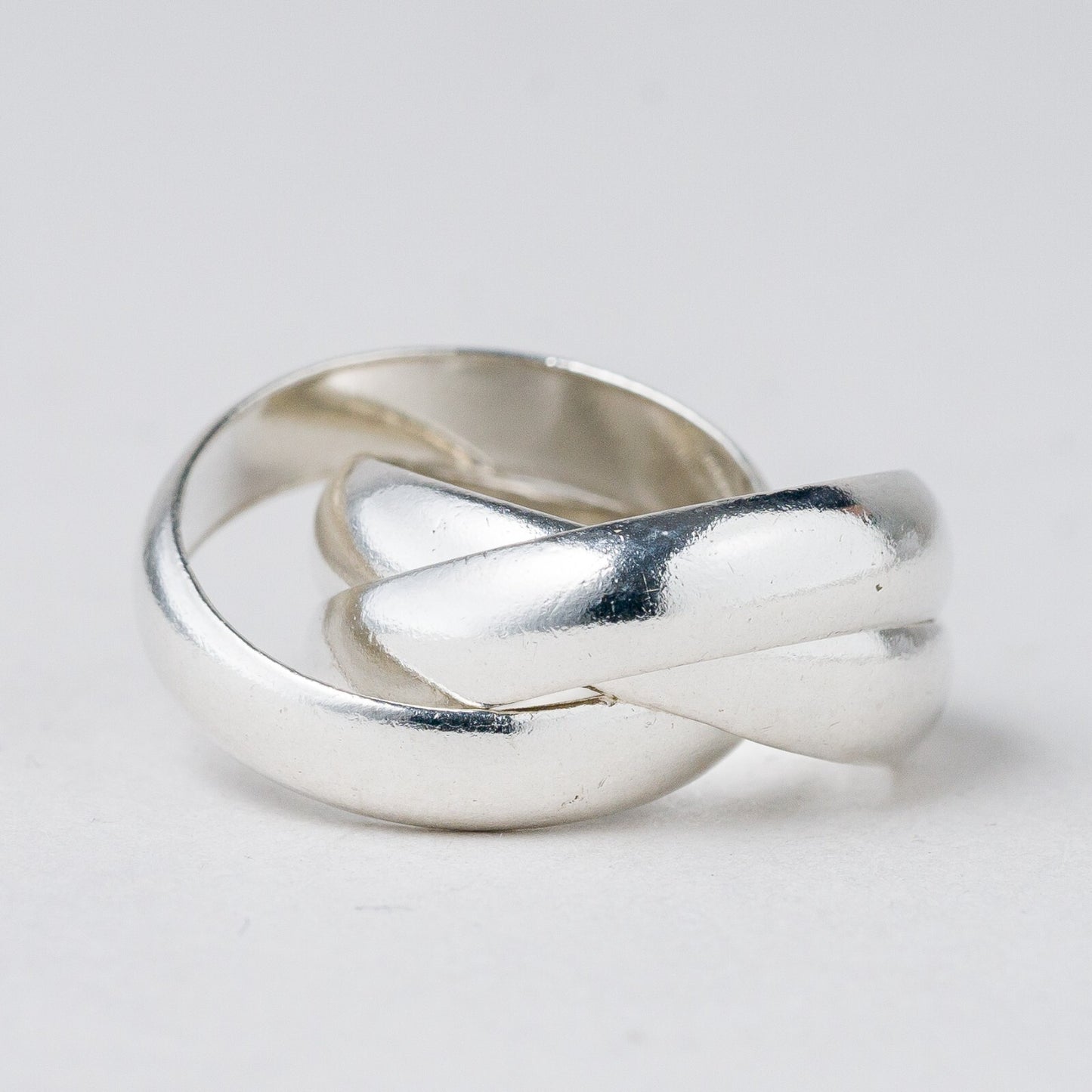 3 x Ring Silber 925 Trinity Größe 47 (15,0 mm Ø) 9,11 g5